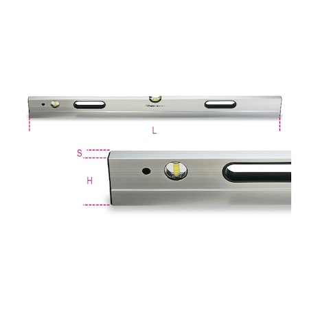 Beta Levelling Staffs, Aluminium, 1500mm 16960415